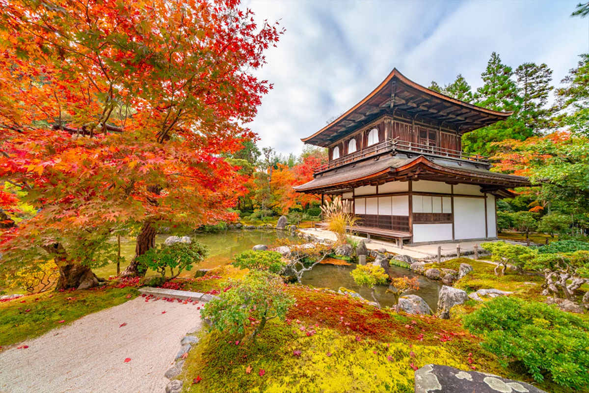 Ginkaku-ji Temple (Silver Pavilion), Kyoto Japan